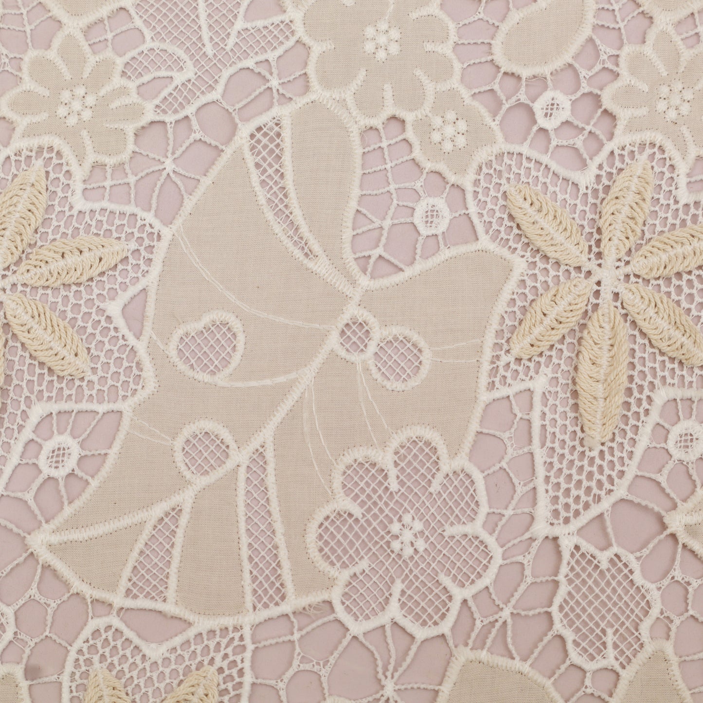 Cotton Chanderi Embroidery Fabric