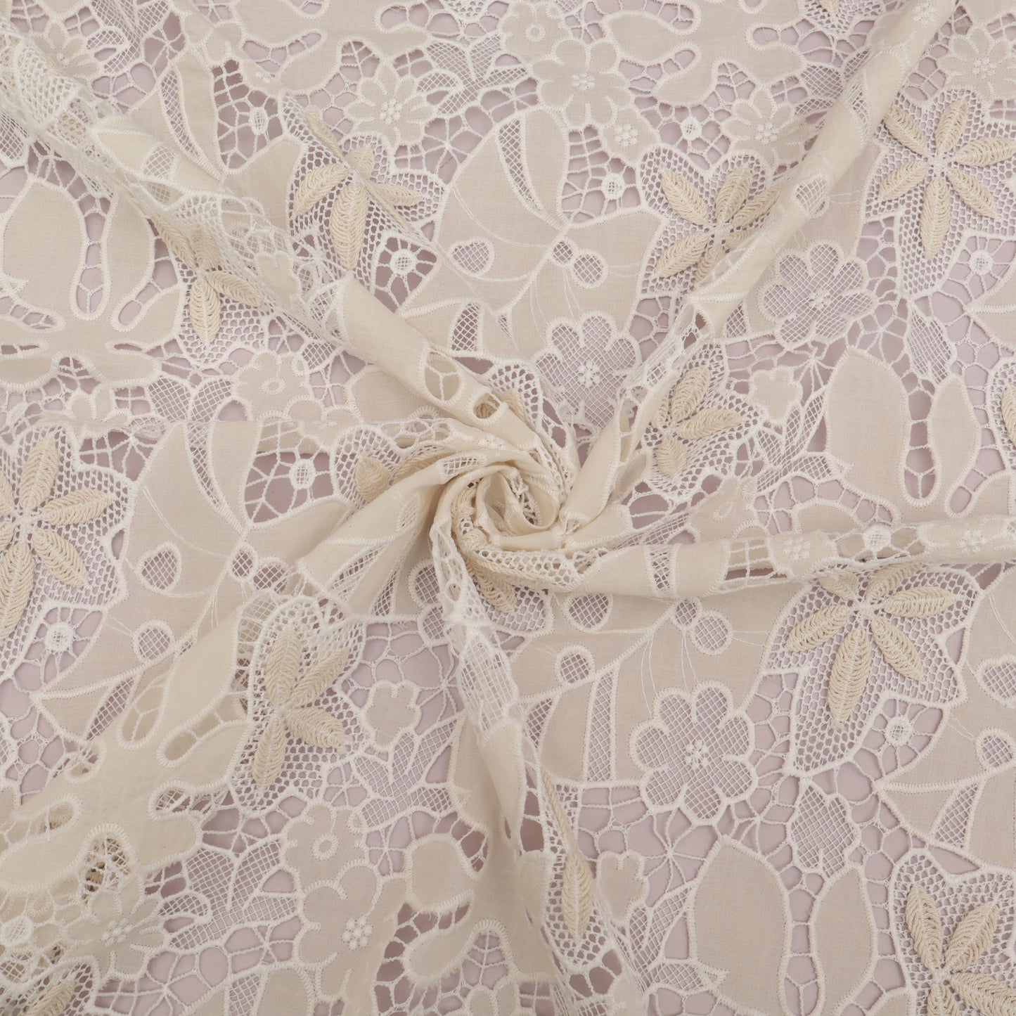 Cotton Chanderi Embroidery Fabric