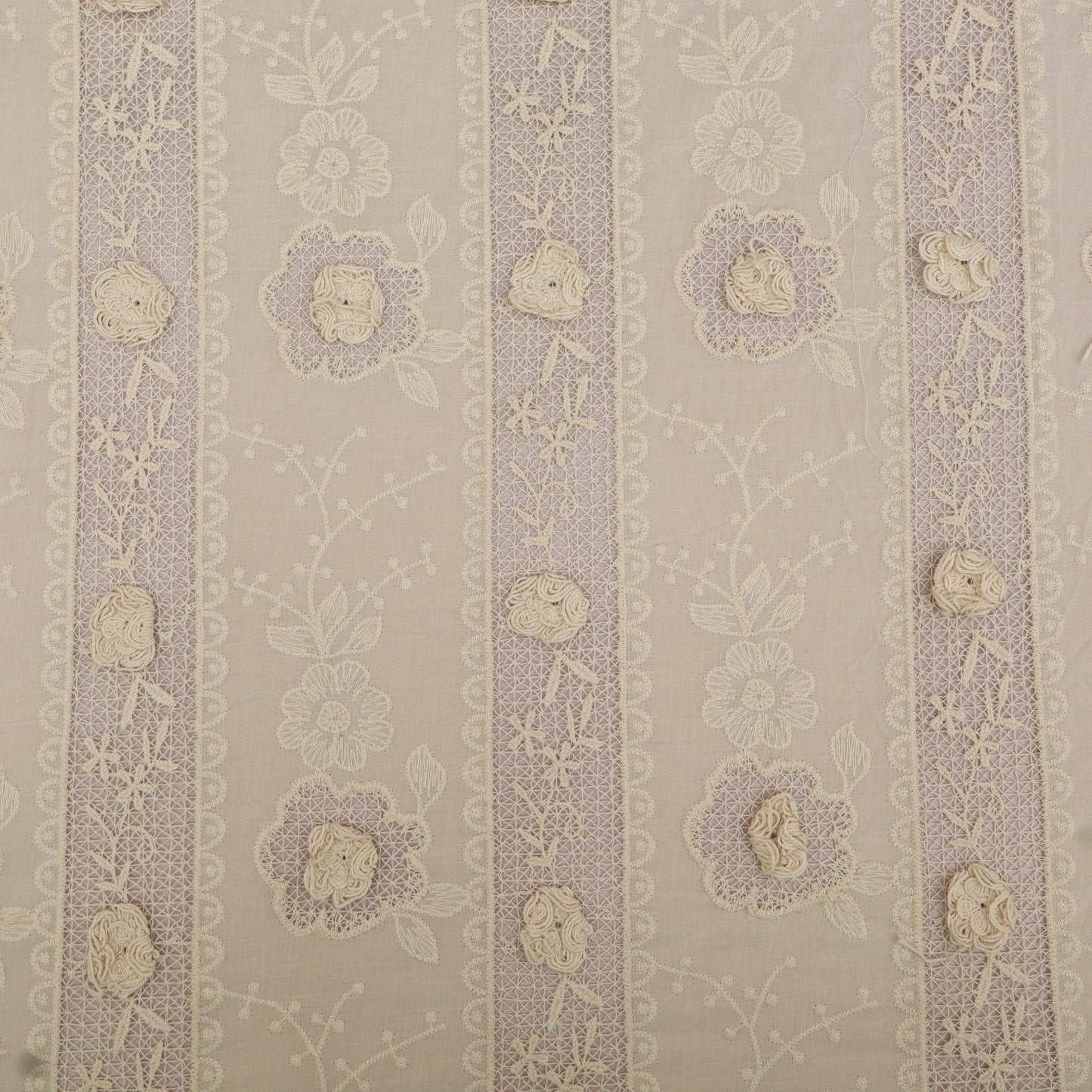 Cotton Chanderi Embroidery Fabric