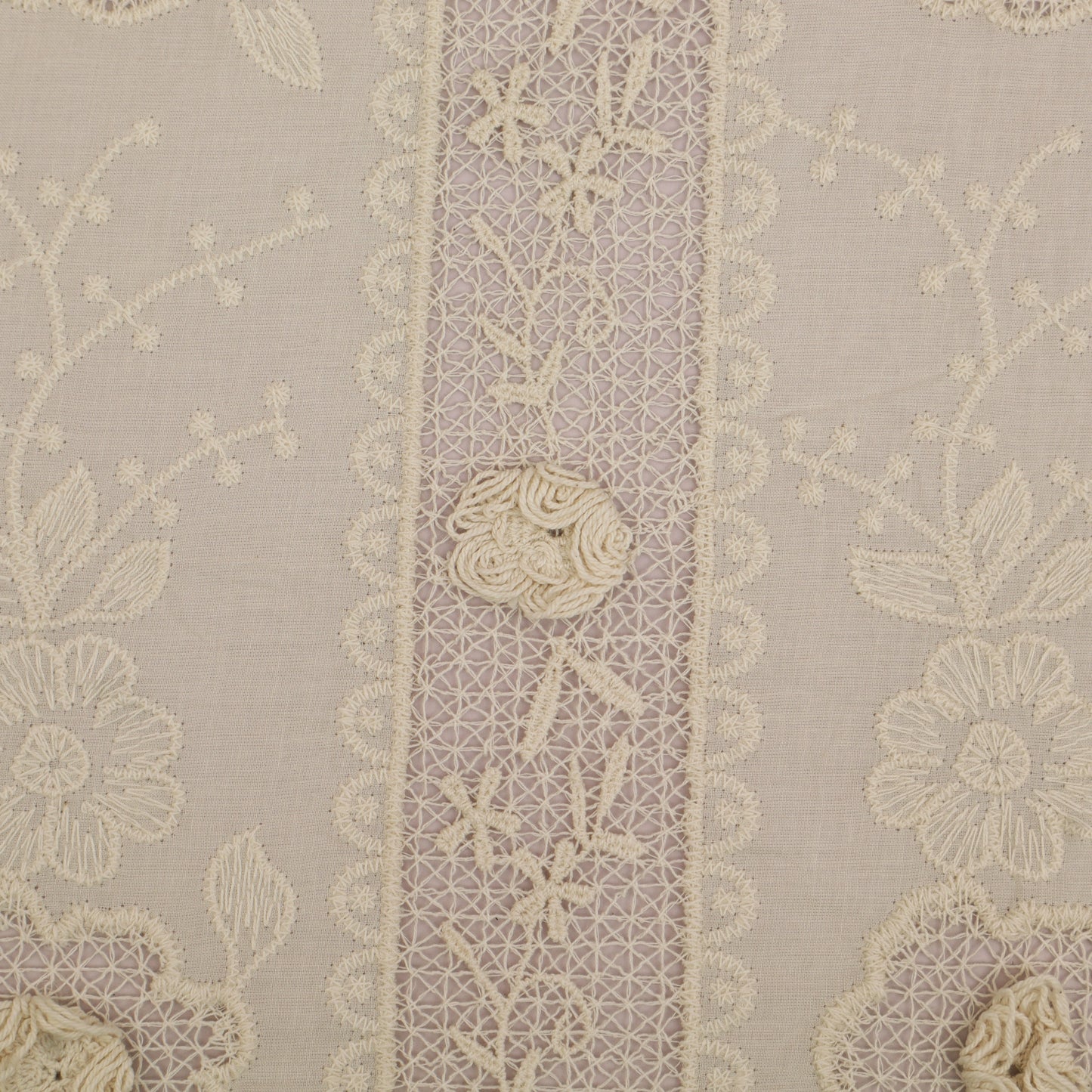 Cotton Chanderi Embroidery Fabric
