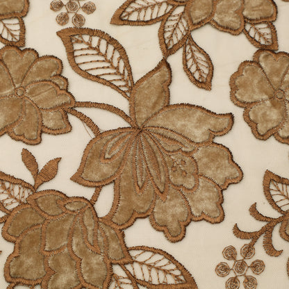 Net Velvet Embroidery Fabric.