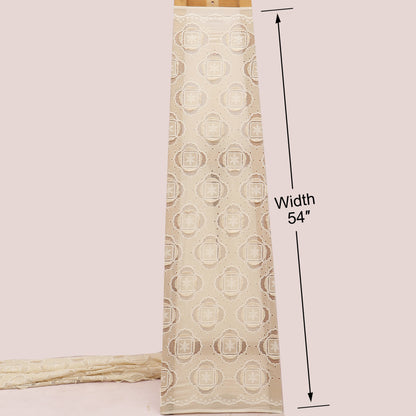Cotton Chanderi Embroidery Fabric