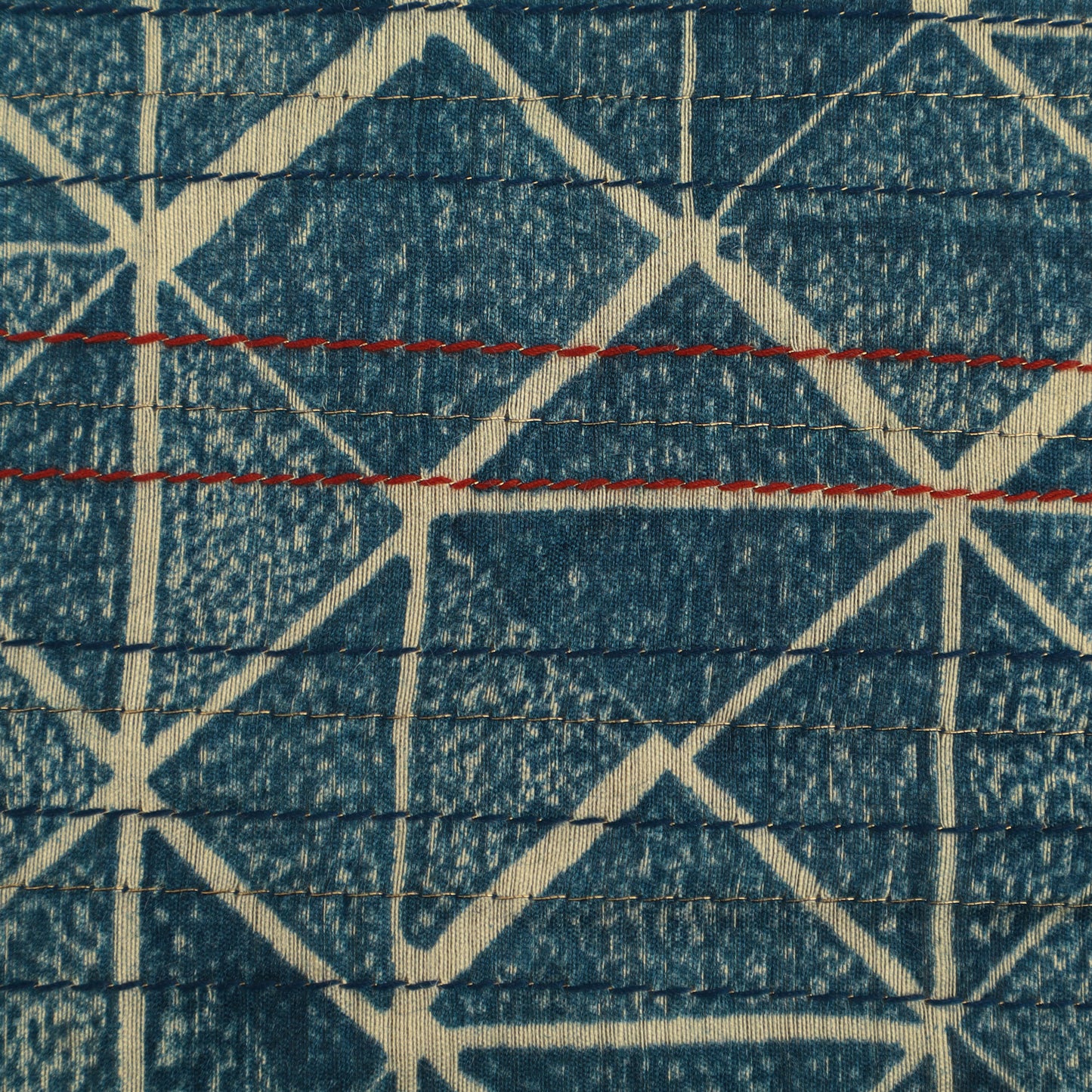 Denim Color Handloom Fabric