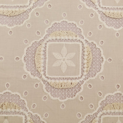 Cotton Chanderi Embroidery Fabric