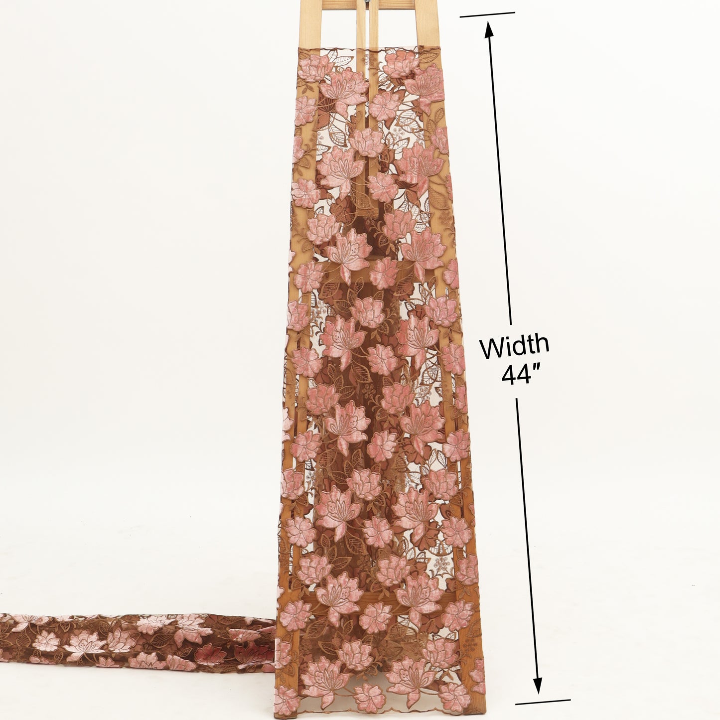 Net Velvet Embroidery Fabric.