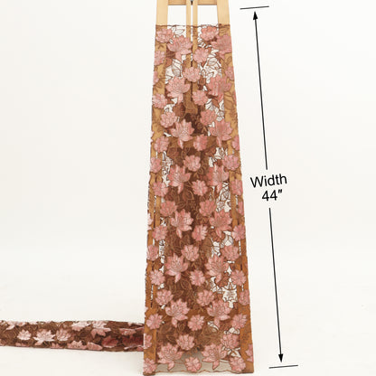 Net Velvet Embroidery Fabric.