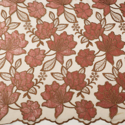 Net Velvet Embroidery Fabric.