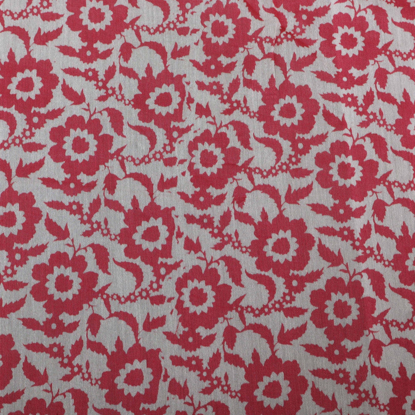 Colored Color Chanderi Print Fabric