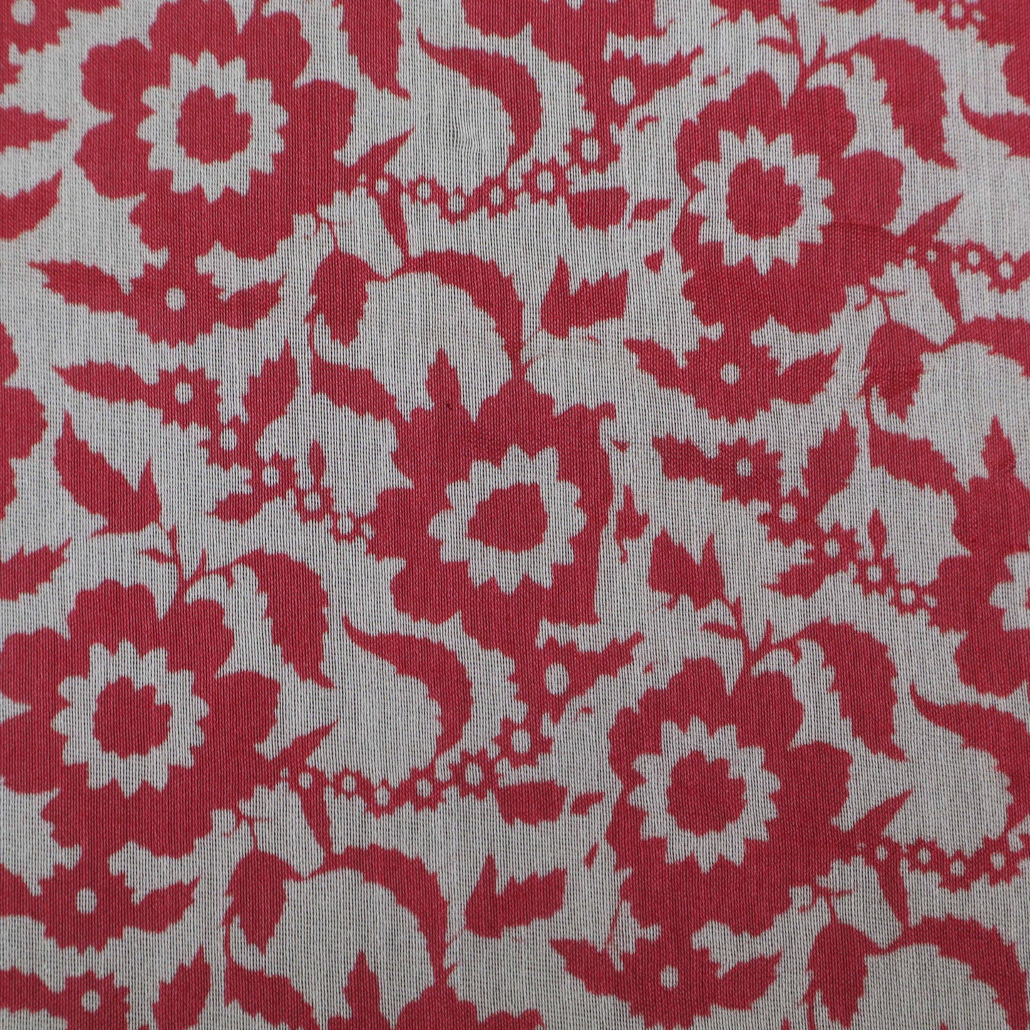 Colored Color Chanderi Print Fabric