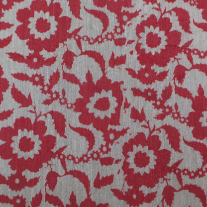 Colored Color Chanderi Print Fabric