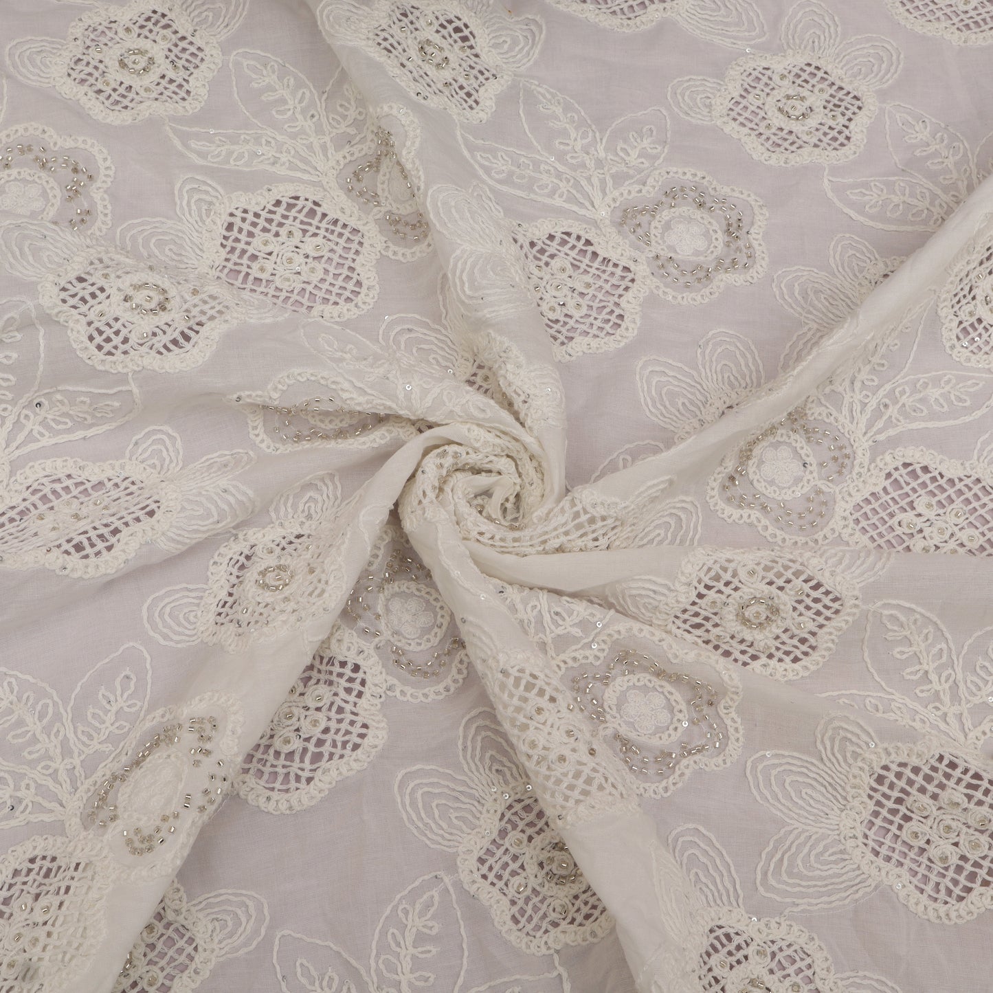 Cotton Embroidery Fabric