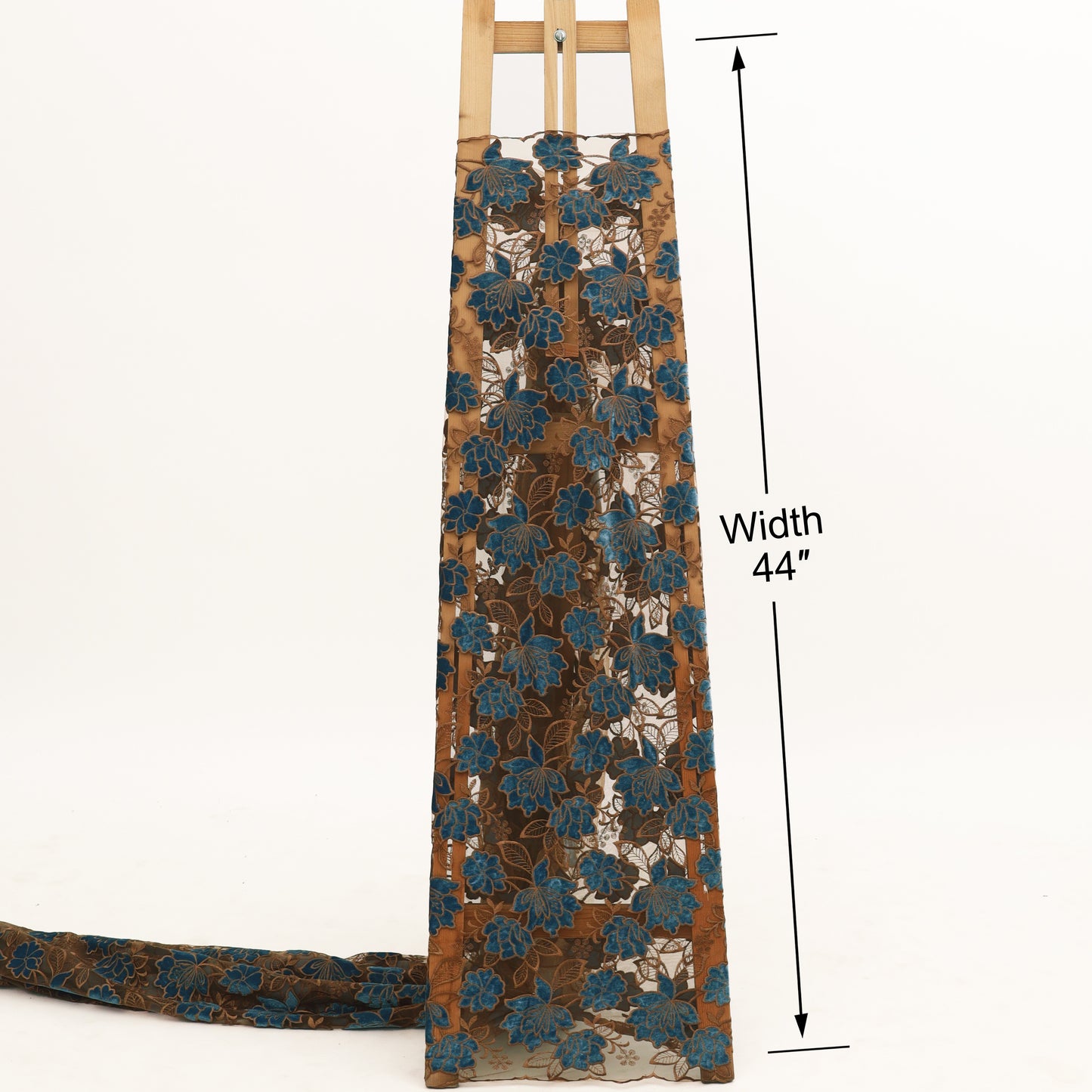 Net Velvet Embroidery Fabric.