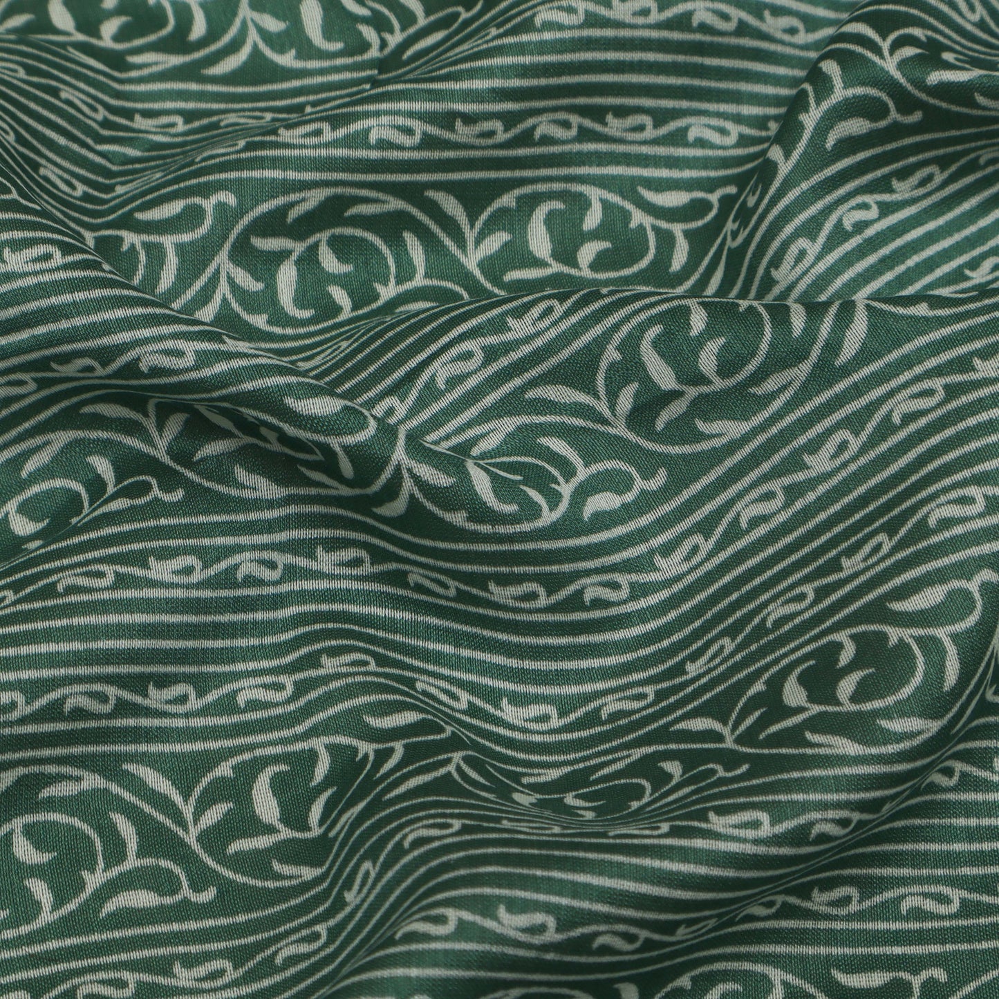 Colored Color Chanderi Print Fabric