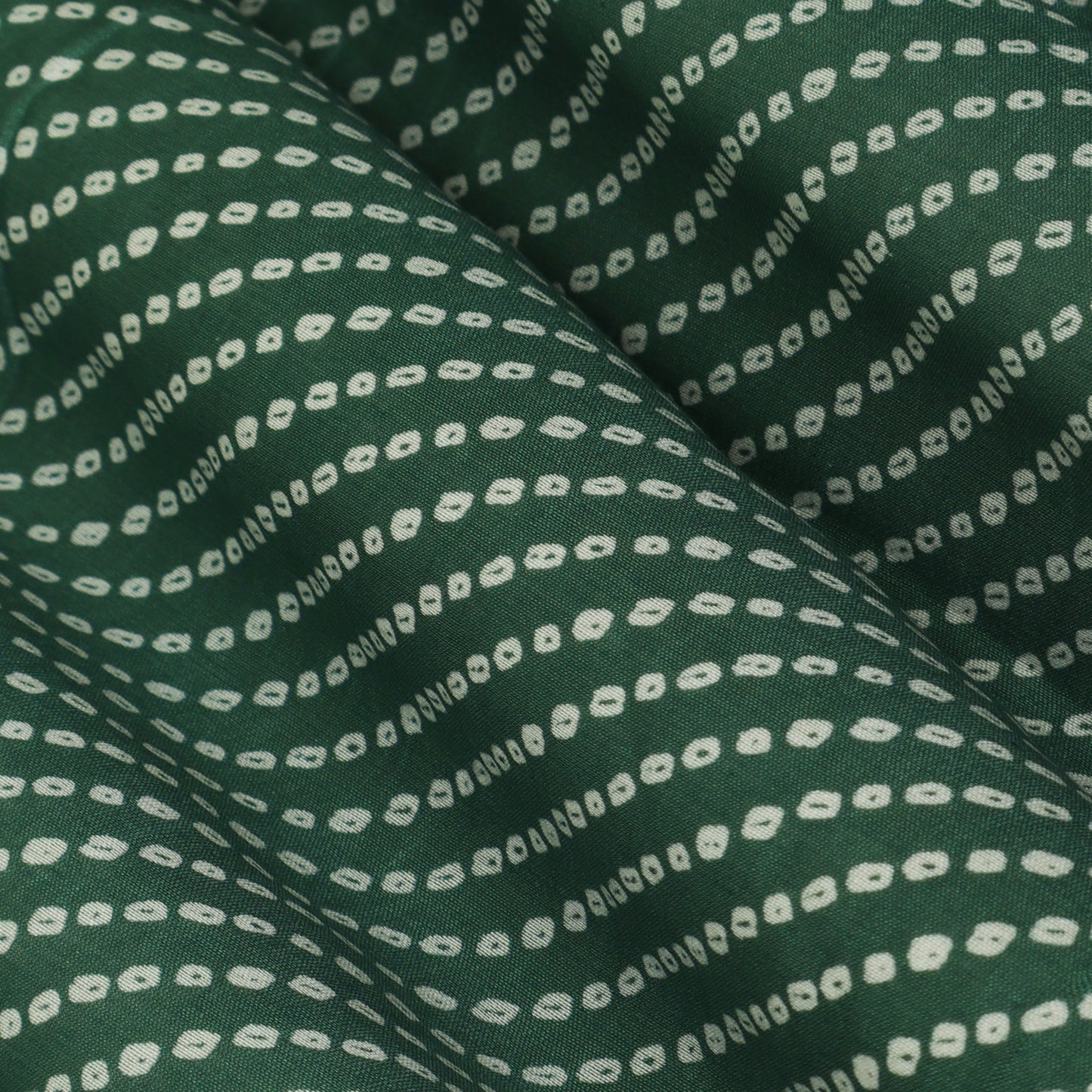 Colored Color Chanderi Print Fabric