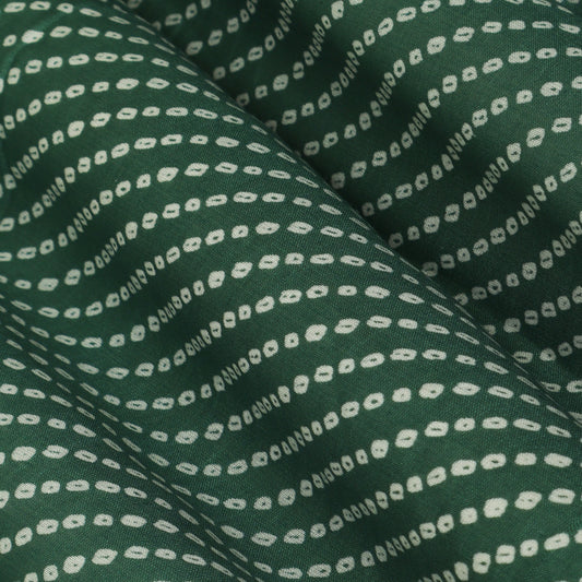 Colored Color Chanderi Print Fabric