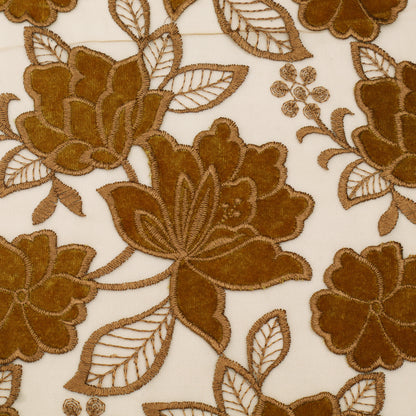 Net Velvet Embroidery Fabric.