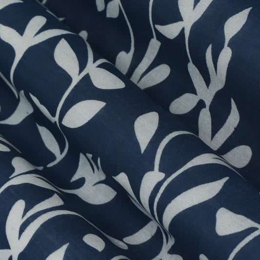 Colored Color Chanderi Print Fabric