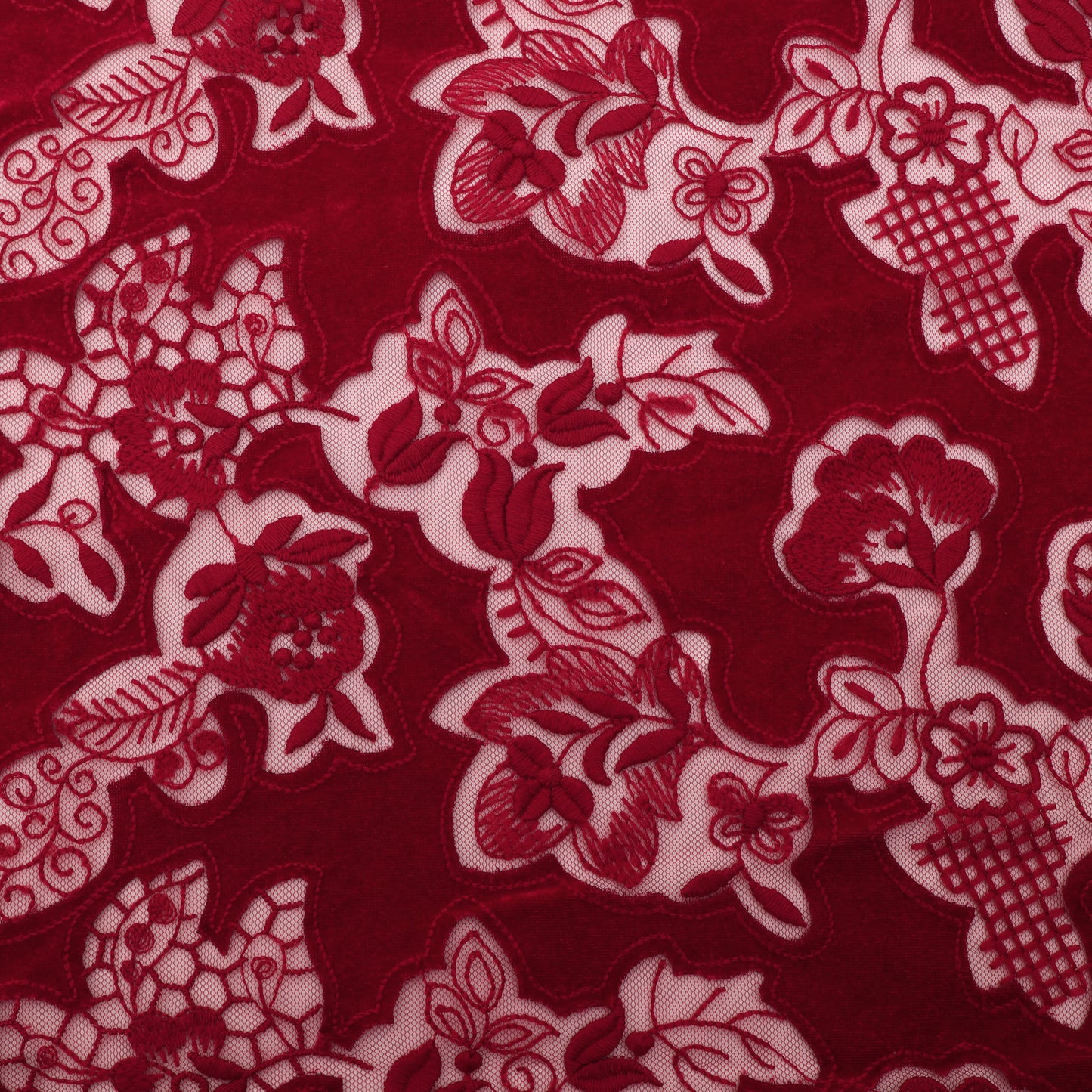 Velvet Net Embroidery