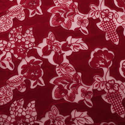 Velvet Net Embroidery