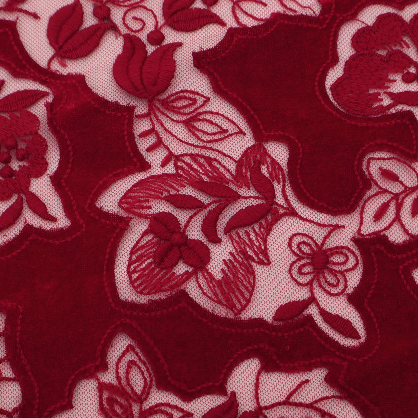 Velvet Net Embroidery