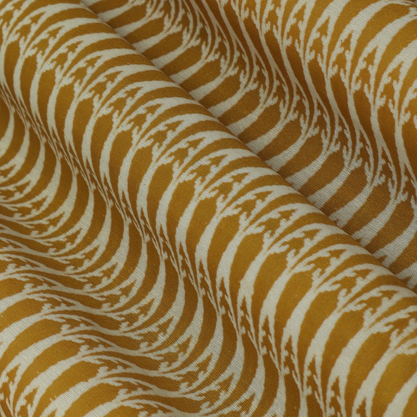 Colored Color Chanderi Print Fabric