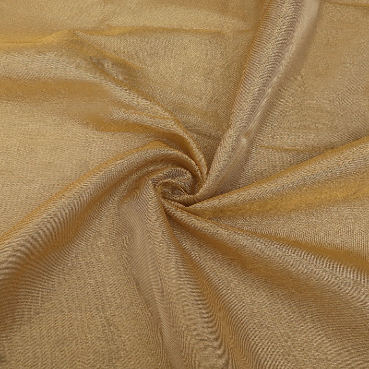 Golden Color Tissue Brocade Fabric
