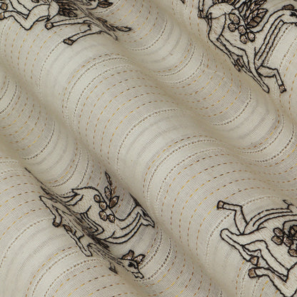 Colored Lurex Embroidery Fabric