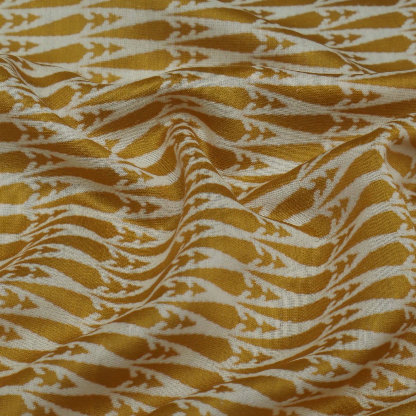 Colored Color Chanderi Print Fabric