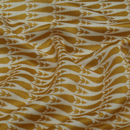 Colored Color Chanderi Print Fabric