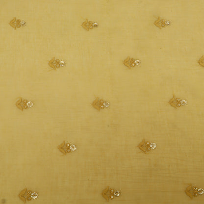 Mul Chanderi Embroidery Fabric