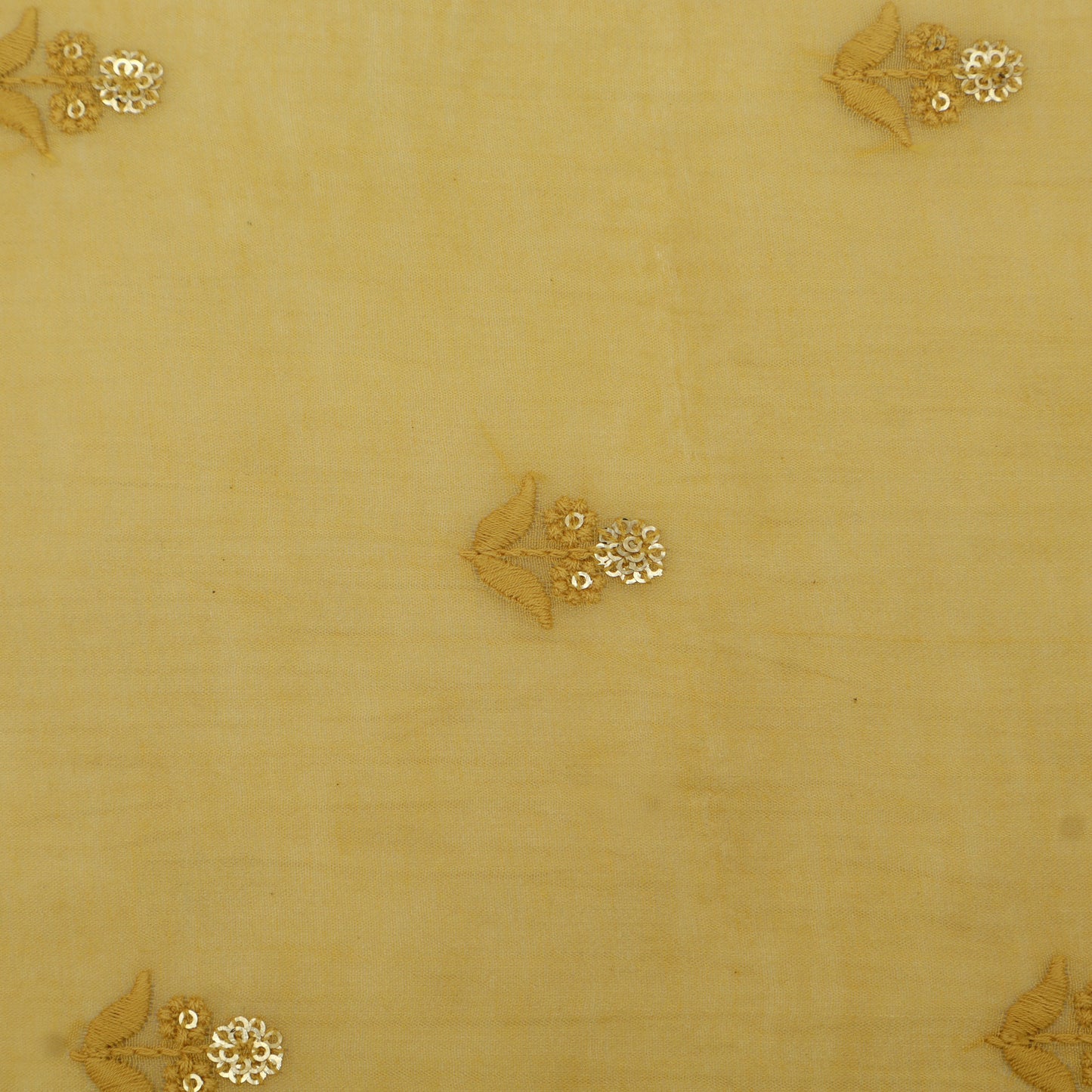 Mul Chanderi Embroidery Fabric