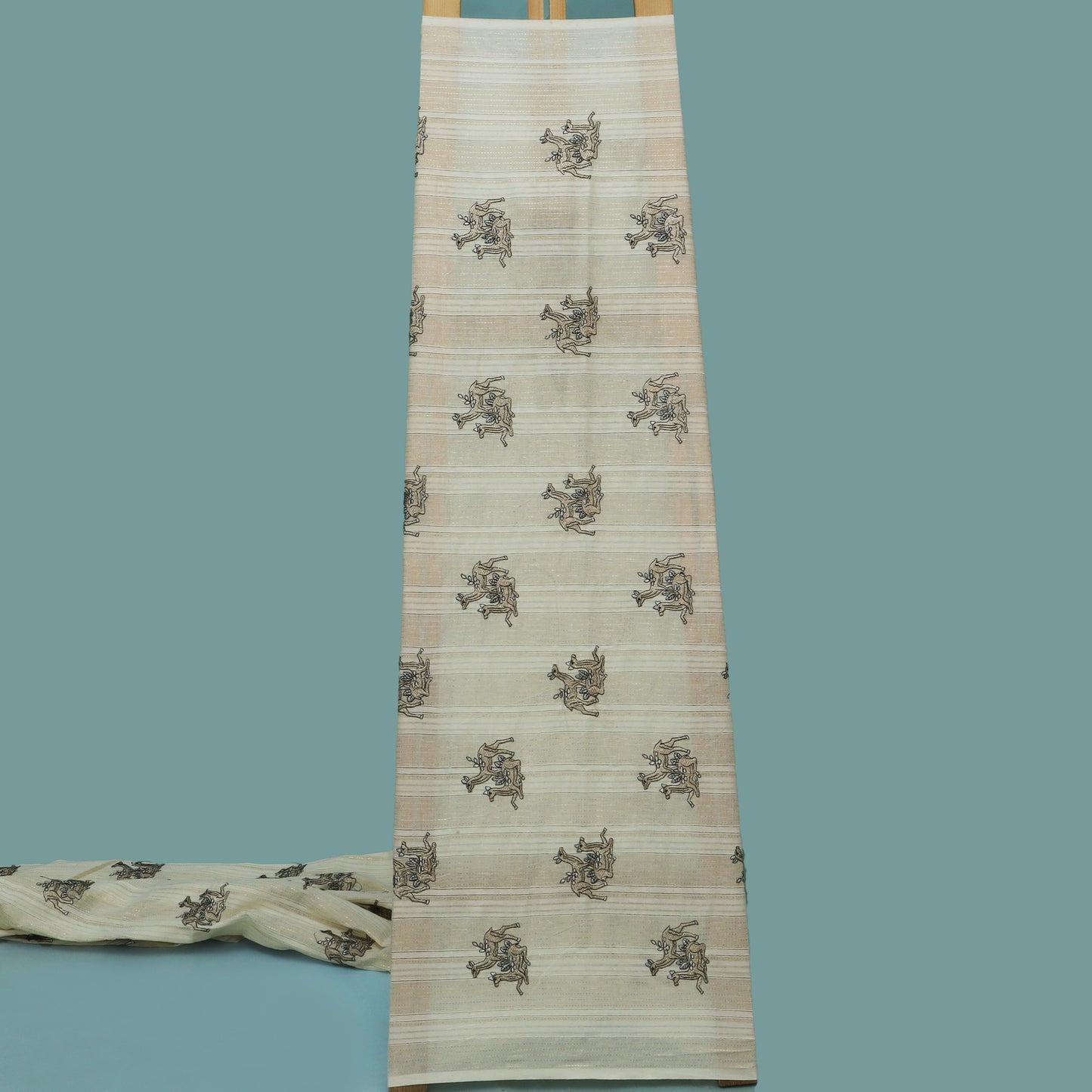 Colored Lurex Embroidery Fabric