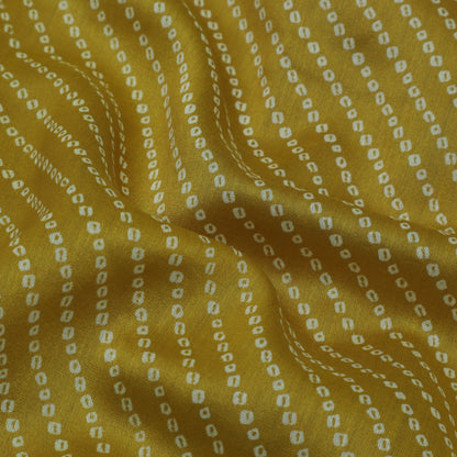 Colored Color Chanderi Print Fabric