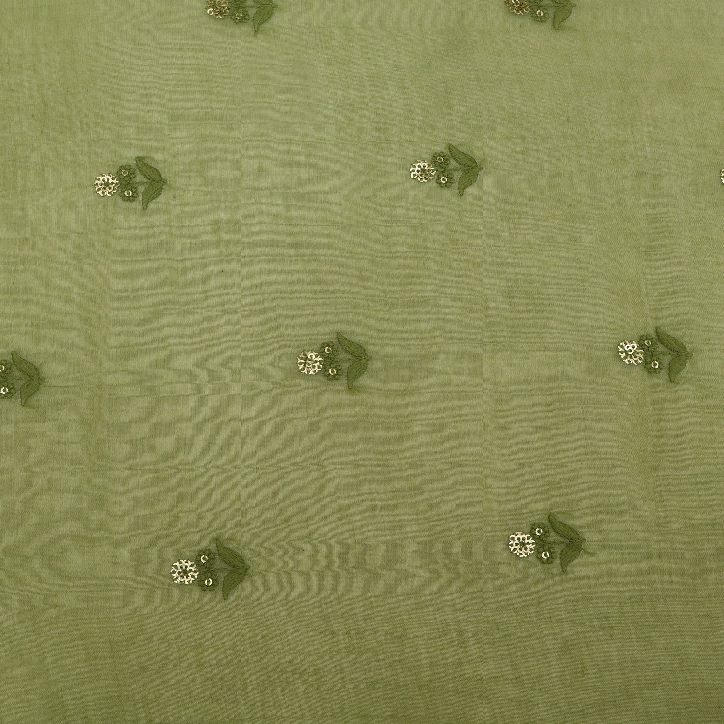 Mul Chanderi Embroidery Fabric