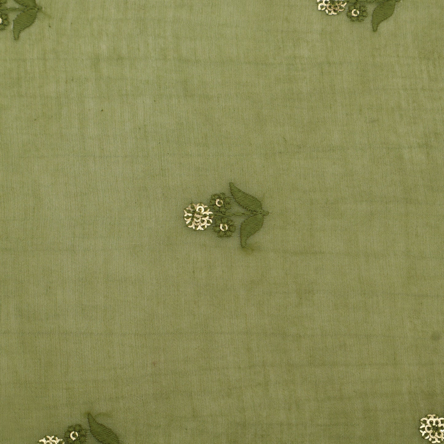 Mul Chanderi Embroidery Fabric