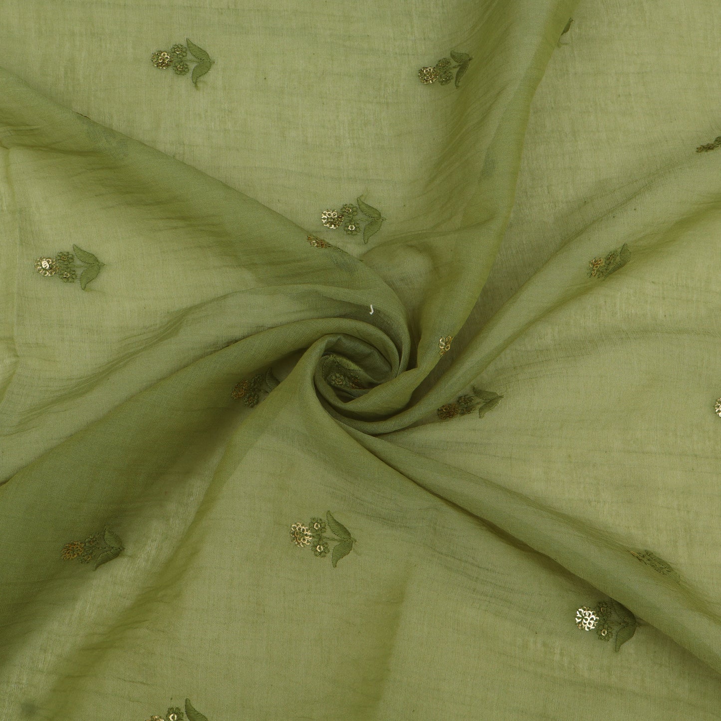 Mul Chanderi Embroidery Fabric