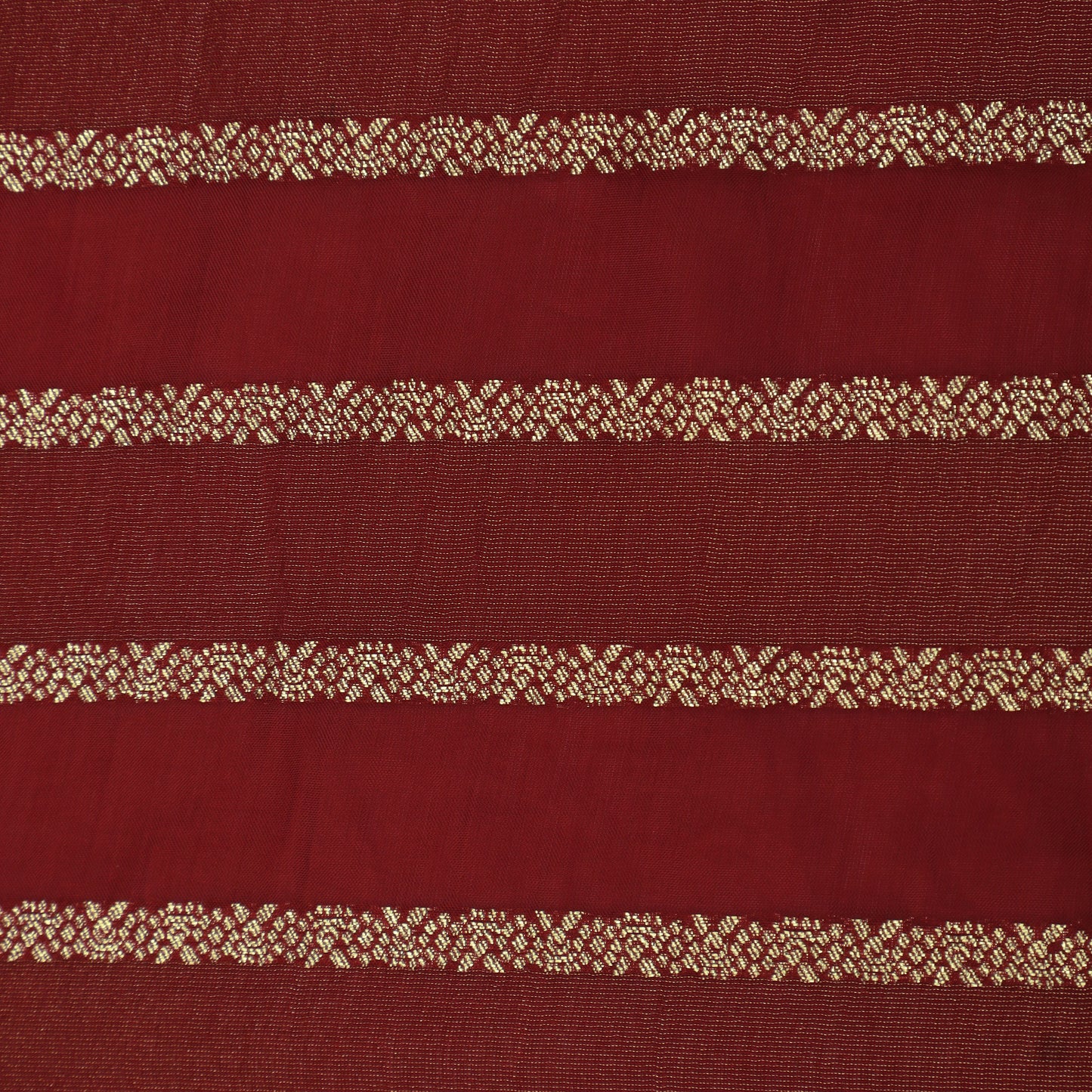 Organza Tissue Zari Stripe