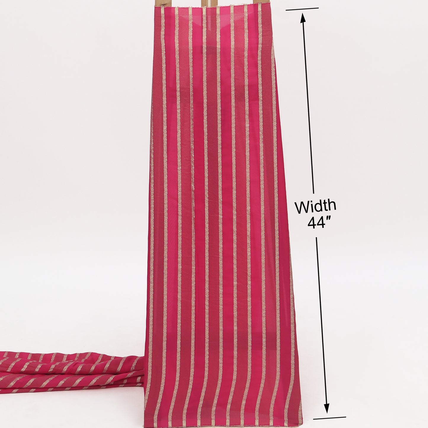 Organza Tissue Zari Stripe