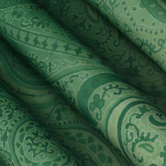 Multicolor Satin Organza Print Fabric