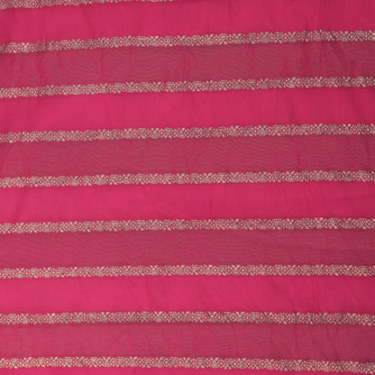 Organza Tissue Zari Stripe