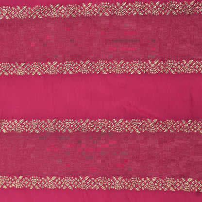 Organza Tissue Zari Stripe