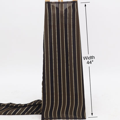 Organza Tissue Zari Stripe