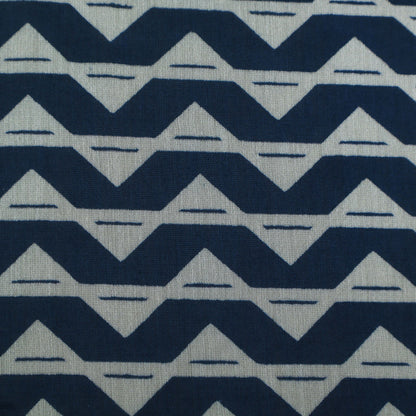 Colored Color Chanderi Print Fabric