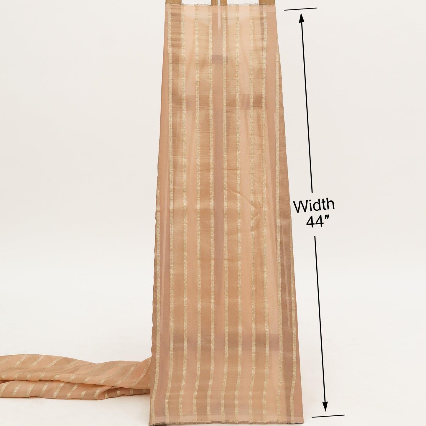 Organza Tissue Zari Stripe