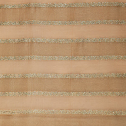 Organza Tissue Zari Stripe