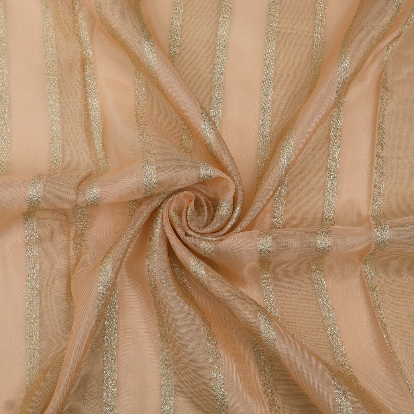 Organza Tissue Zari Stripe