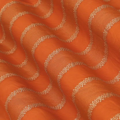 Organza Tissue Zari Stripe