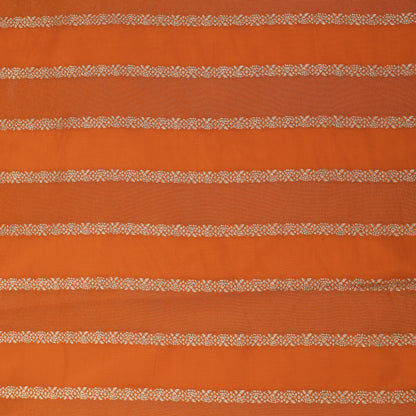 Organza Tissue Zari Stripe