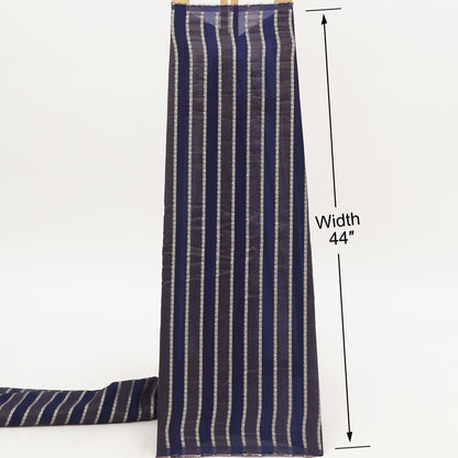 Organza Tissue Zari Stripe