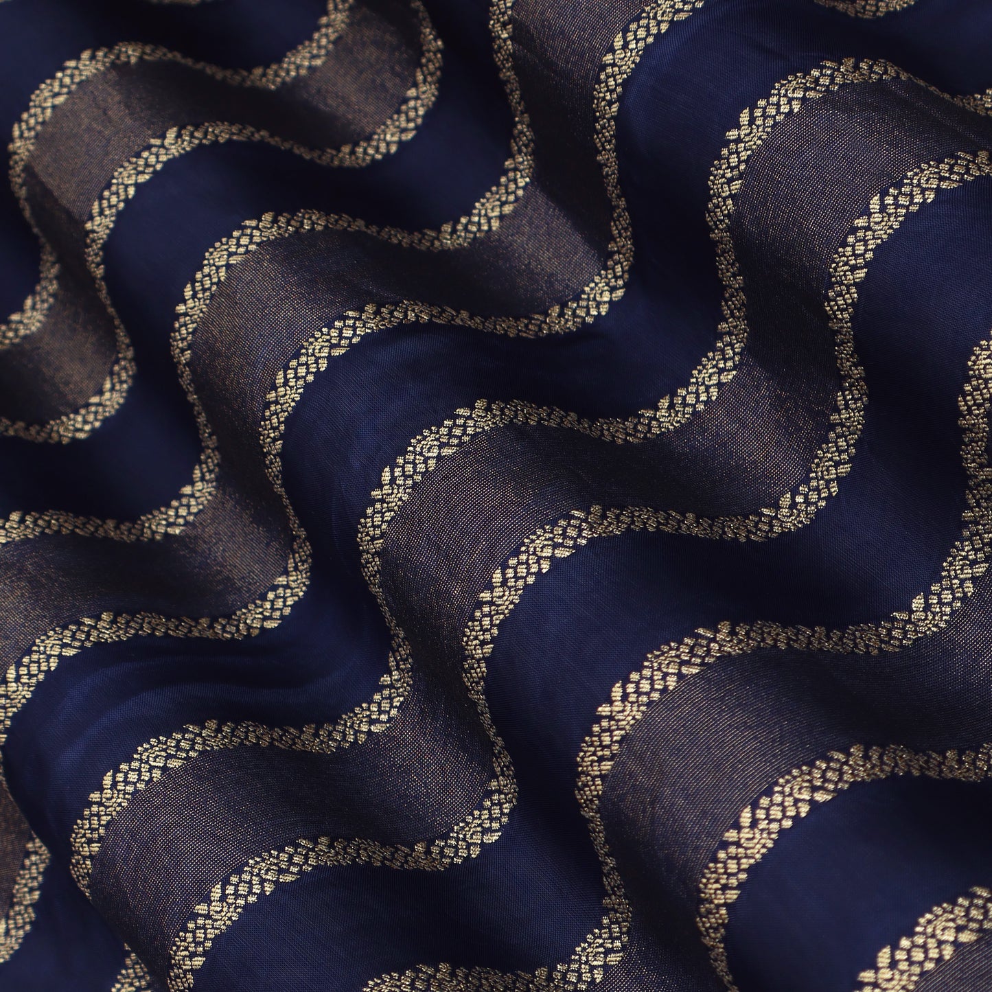 Organza Tissue Zari Stripe